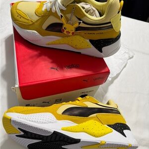 Puma Original mens Yellow Pikachu Sneakers